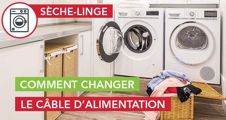 Changer câble alimentation