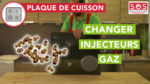 Comment changer les injecteurs de gaz ?