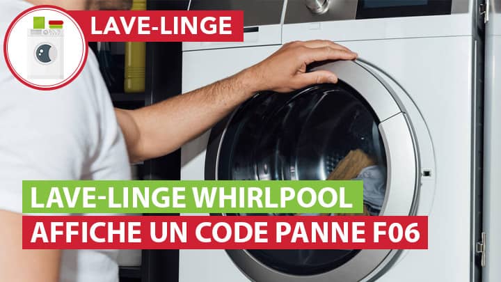 Code Panne Lave Linge Whirlpool 6ème Sens