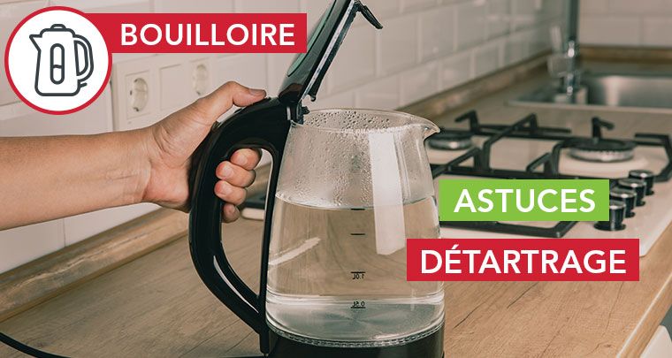 Comment détartrer et entretenir sa bouilloire ?