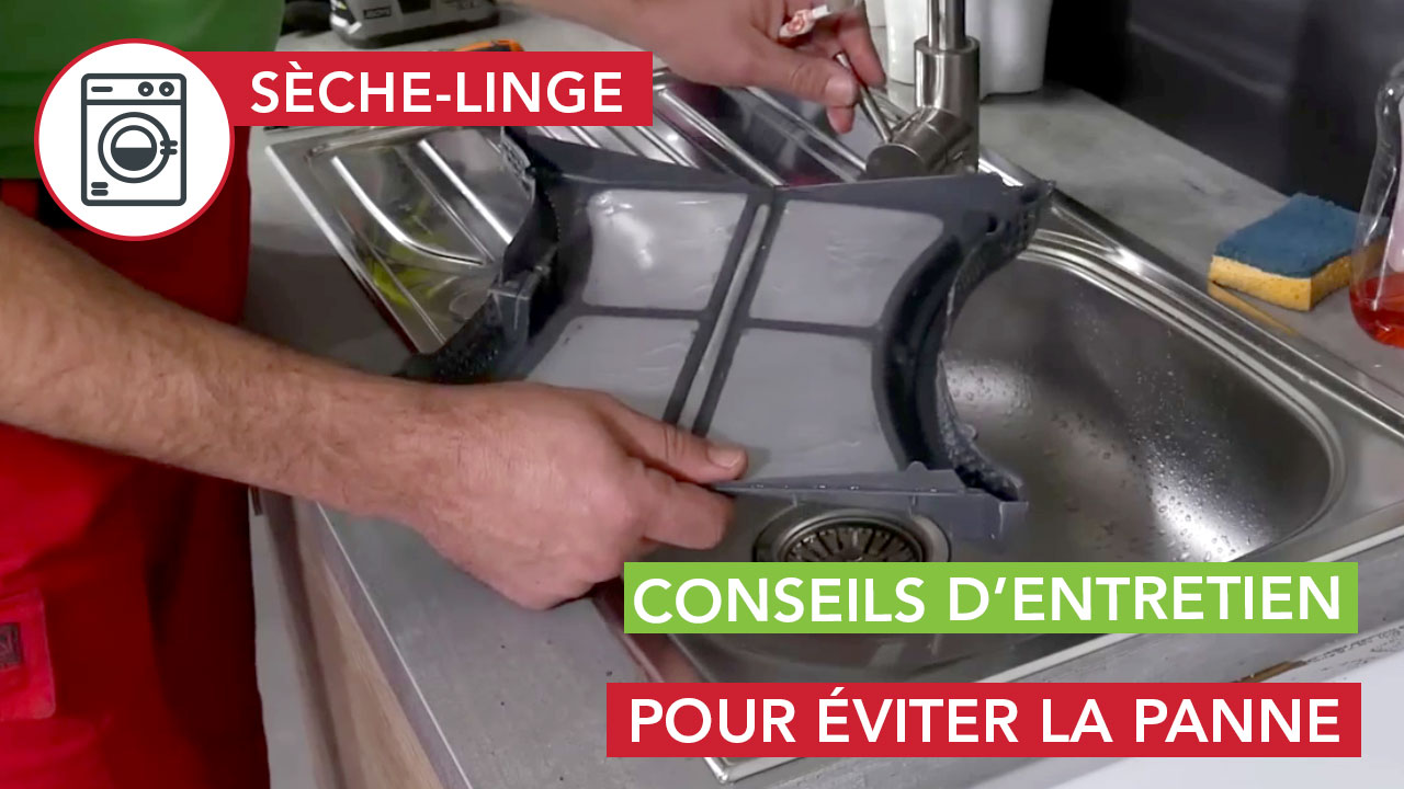 6 conseils d'entretien du sèche-linge