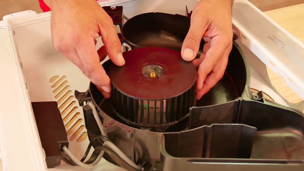 mettre en place la nouvelle turbine