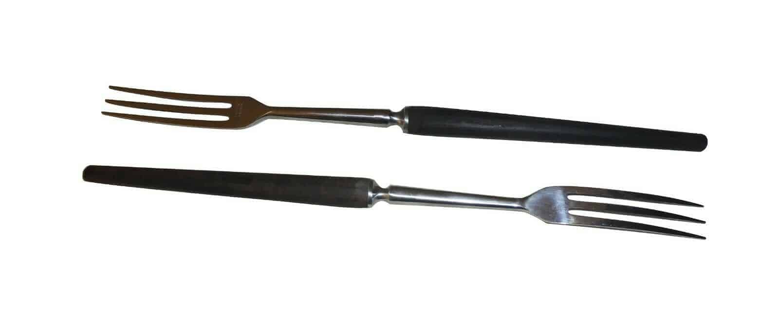 Lot de 2 fourchettes à fondue
