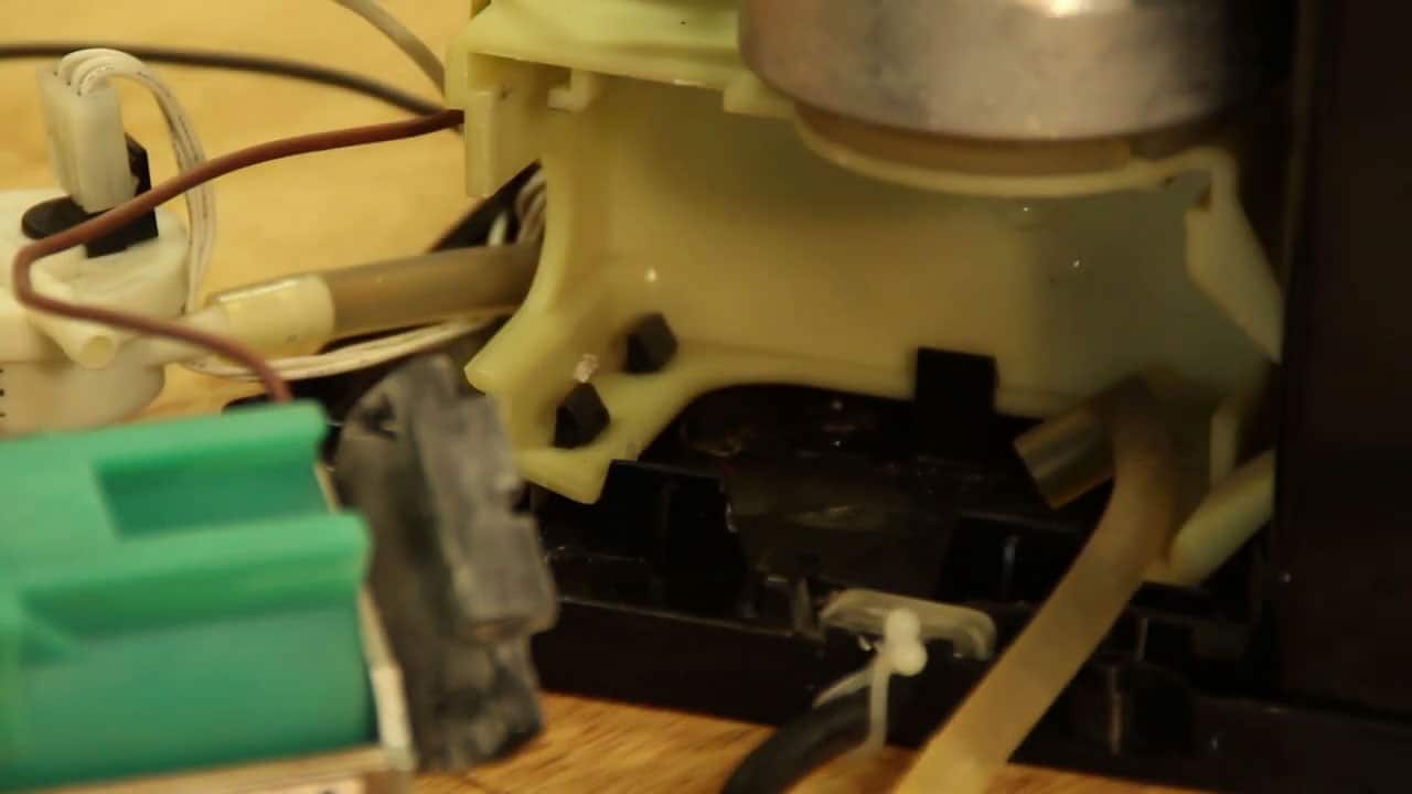 La pompe est enlévée