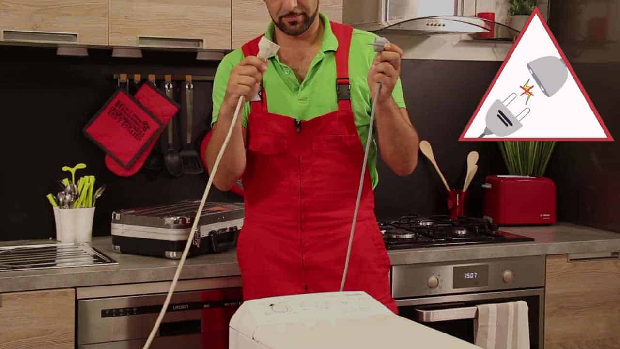 Débrancher électriquement votre lave-linge