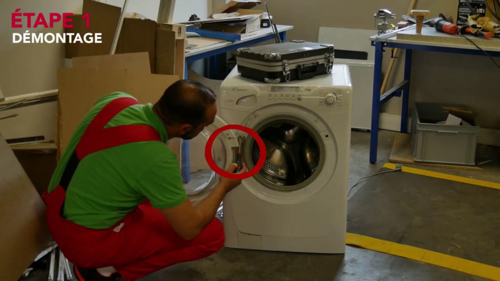 La Porte De Mon Lave Linge Ne Se Ferme Plus Comment changer la poignée de porte de mon lave-linge Candy
