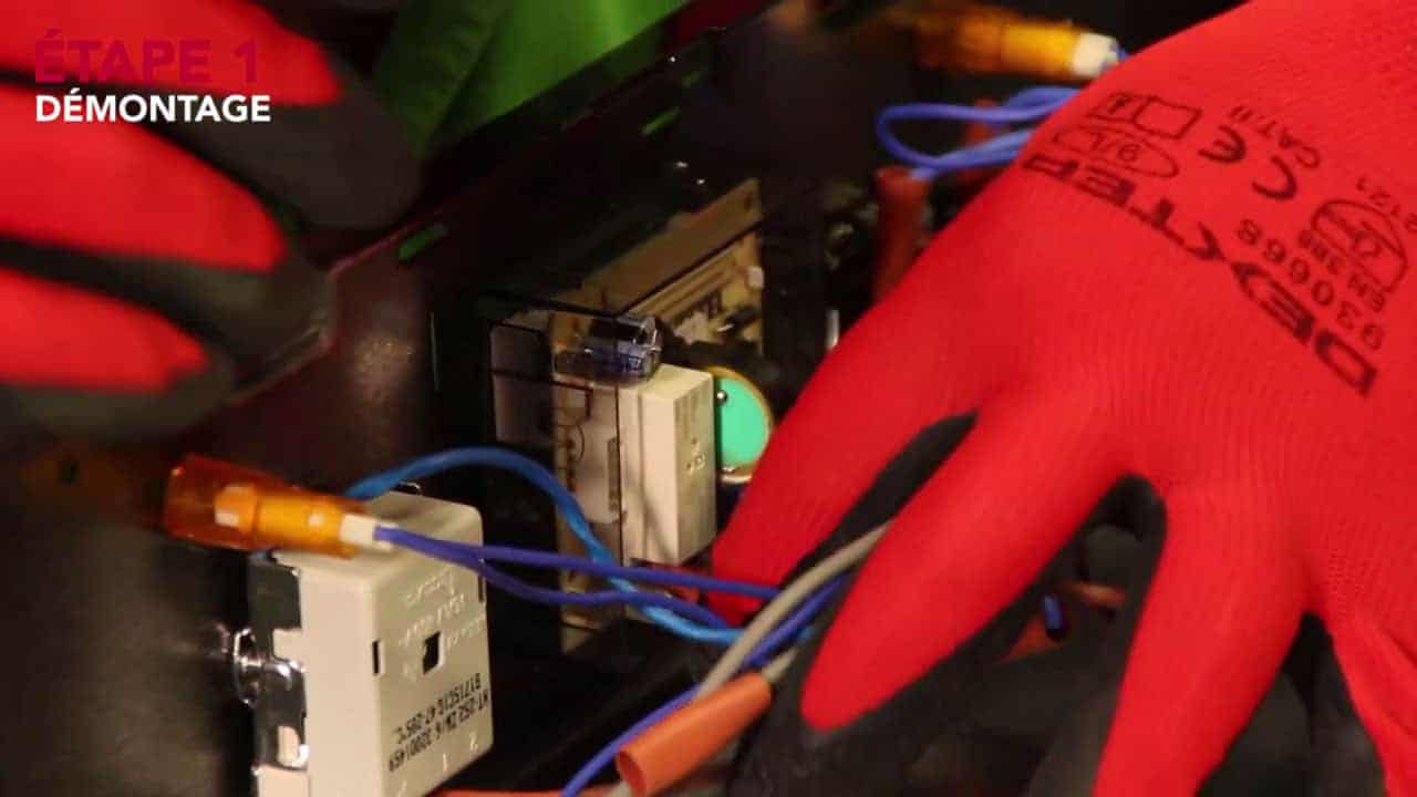 Déconnecter les câbles