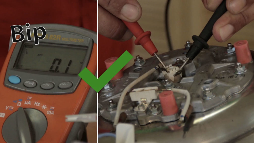 Testez le thermostat de régulation de la chaudière de Centrale Vapeur