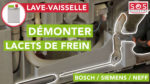 Comment démonter les lacets de frein de votre lave-vaisselle
