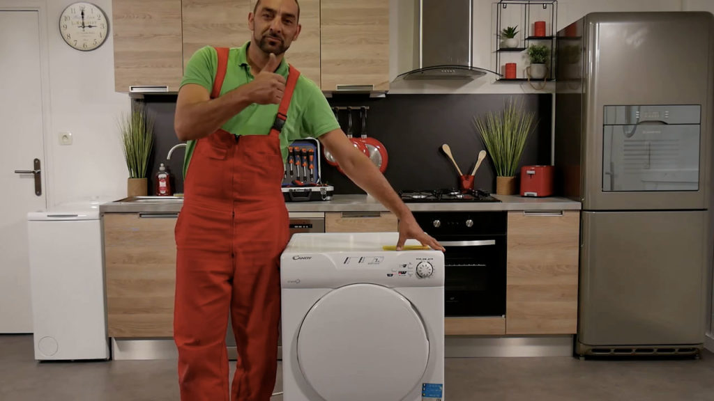 Vous avez remplacé le condensateur de votre sèche-linge avec succès !