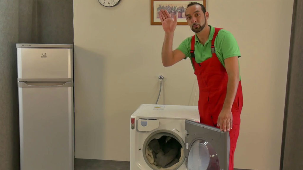 Le linge est chargé correctement