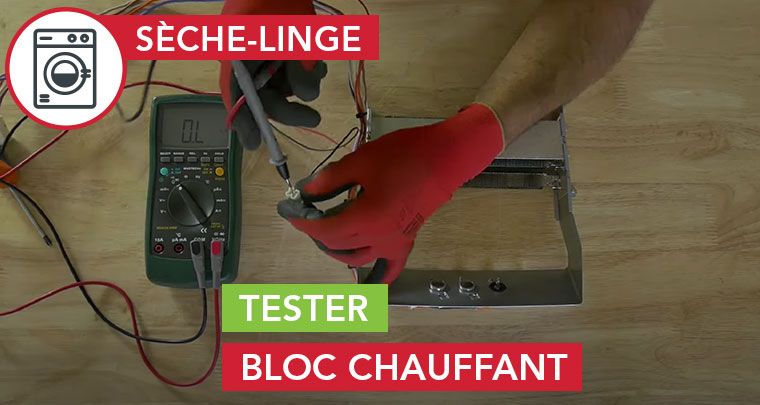 Tester bloc chauffant