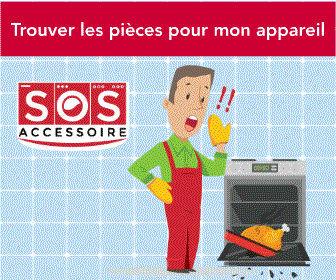 Trouver les pièces pour mon appareil