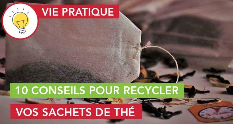 10 conseils pour recycler sachets de thé