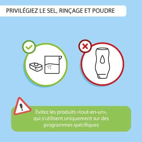 privilégiez les produits séparés plutôt que les capsules tout-en-un