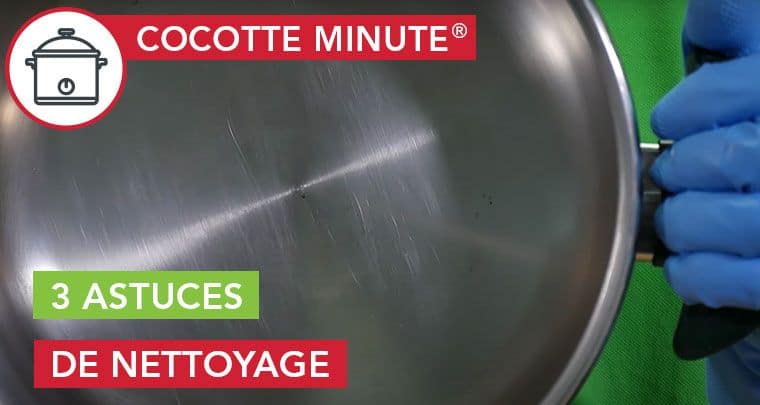 3 astuces de nettoyage cocotte