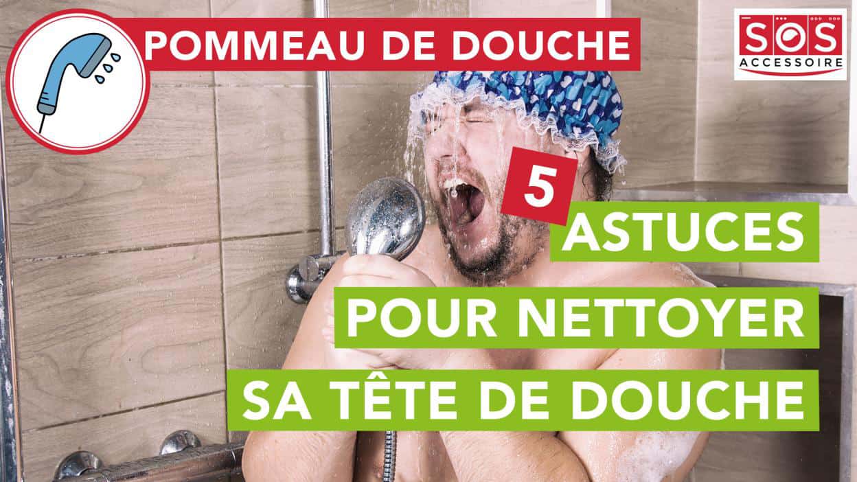 5 astuces pour nettoyer un pommeau de douche