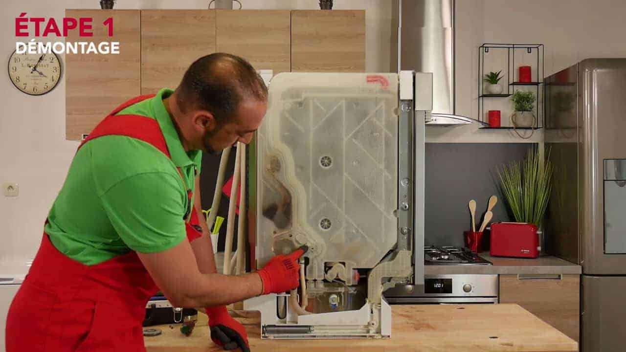 Déconnecter le débitmètre