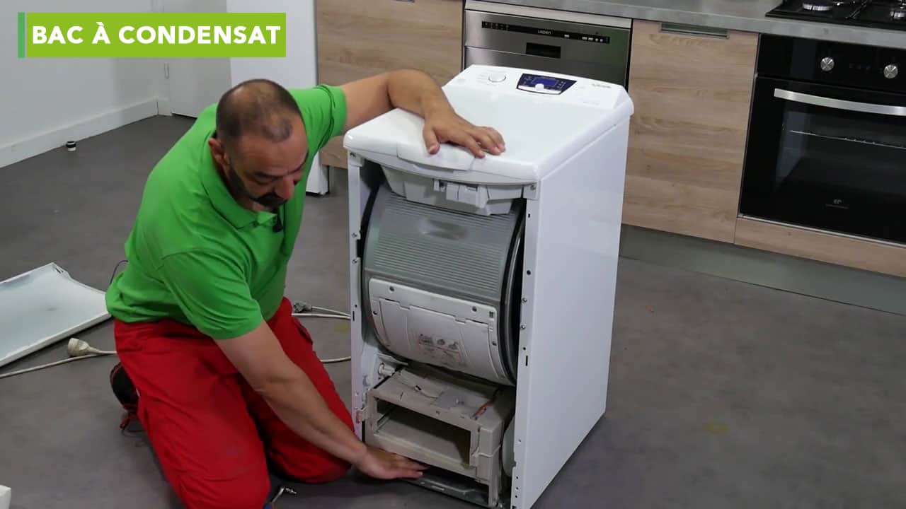 Défaut de verrouillage de bac à condensat