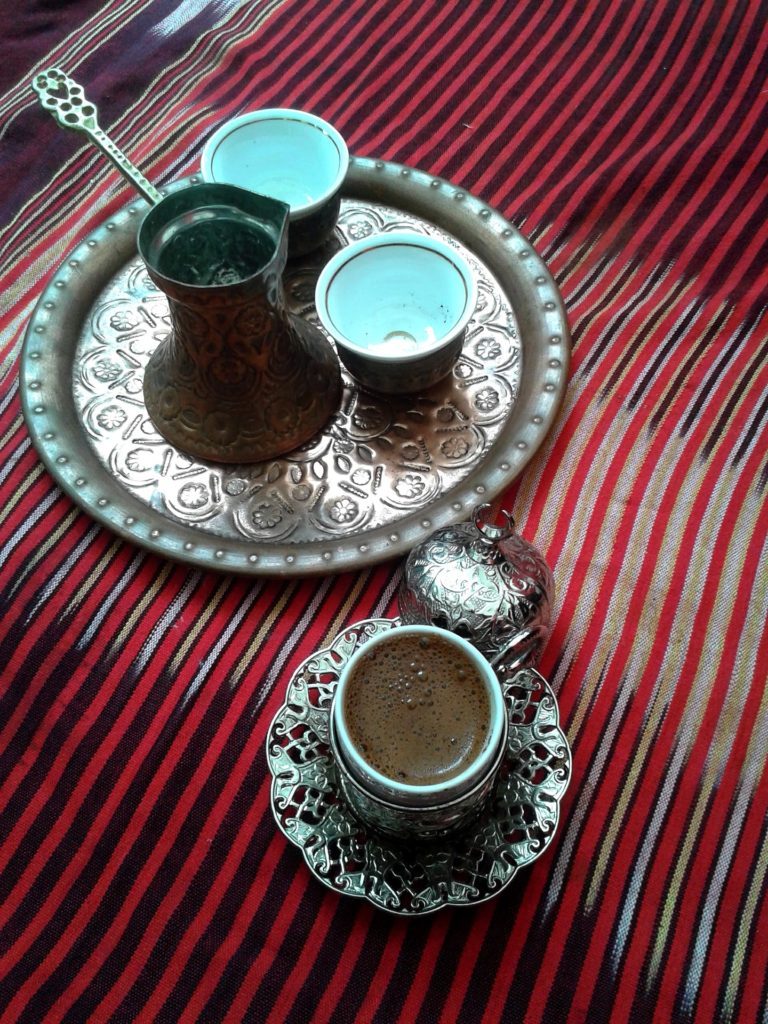 café préparé à la turque