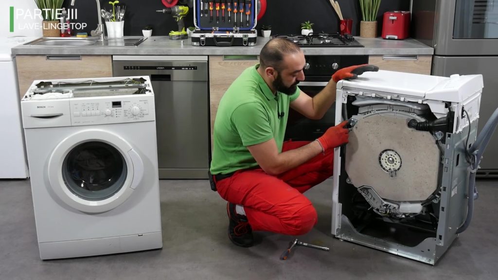 Mon lavelinge bouge resserrer le contrepoids de ma machine à laver