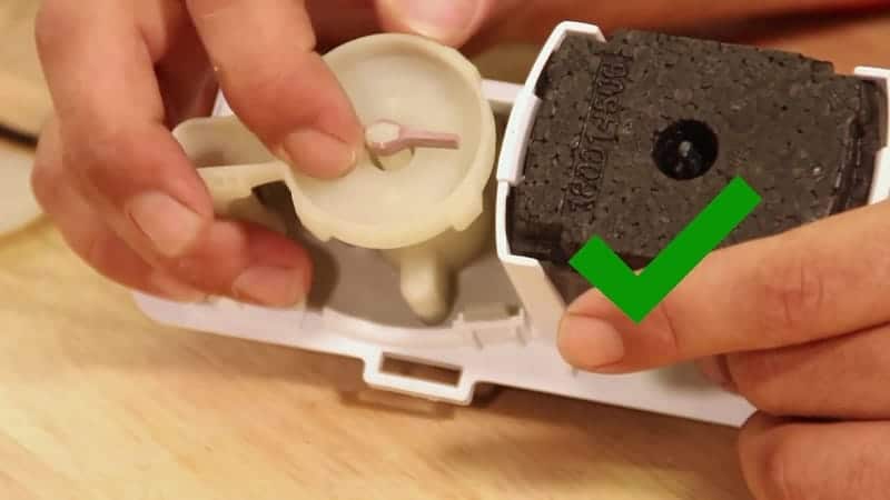 vérifiez l'hélice et la turbine de votre sèche-linge