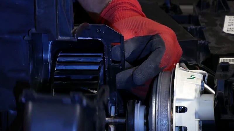 Retirer le cache turbine