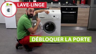 Porte Bloqué Machine A Laver
