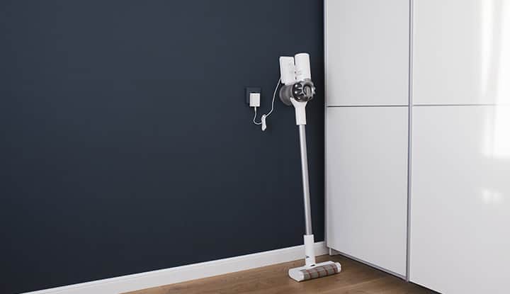aspirateur-balai Aspirateur balai en charge