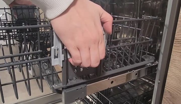 Comment R gler La Hauteur Du Panier Sup rieur D un Lave vaisselle L 