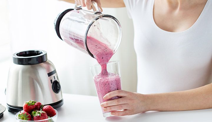 Robot Blender pour réaliser un smoothie