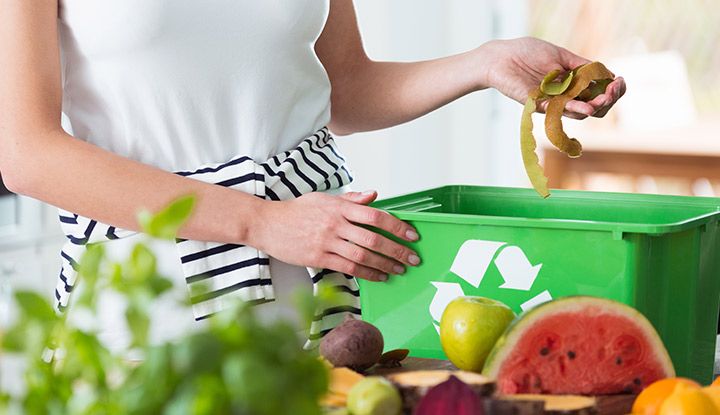 Tri des déchets de cuisine