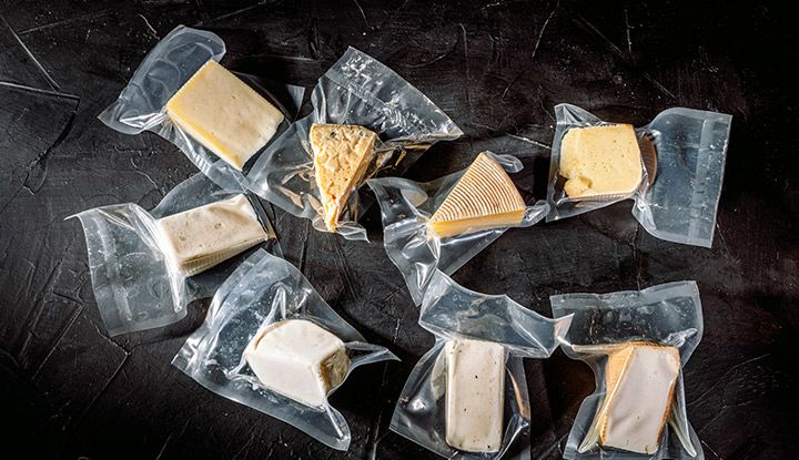 Emballer le fromage sous-vide