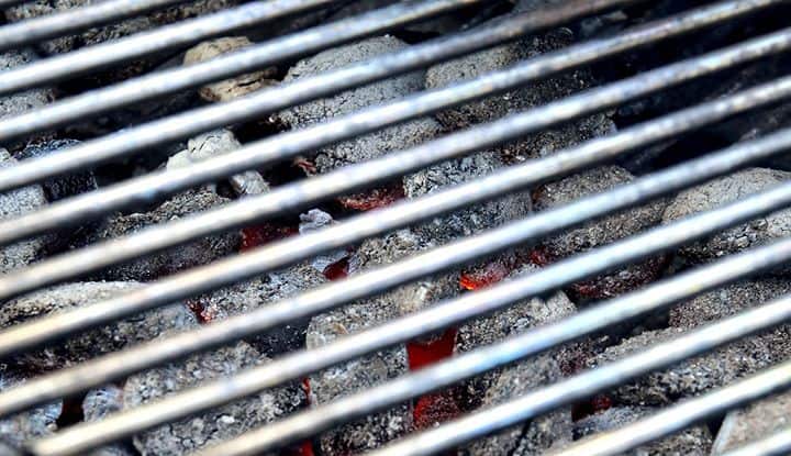 Grille de barbecue en inox