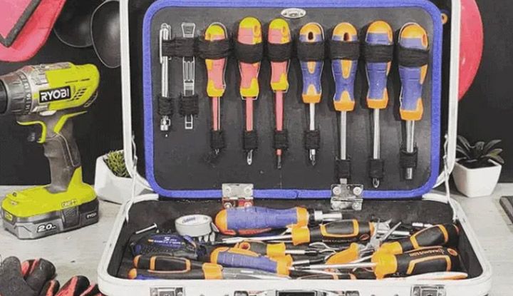 Boîte à outils de bricolage