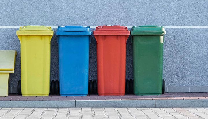 poubelles trier déchets