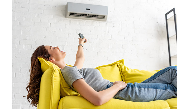 Climatisation fixe avec pompe à chaleur extérieure