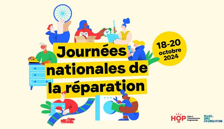 Journées nationales de la réparation 2024