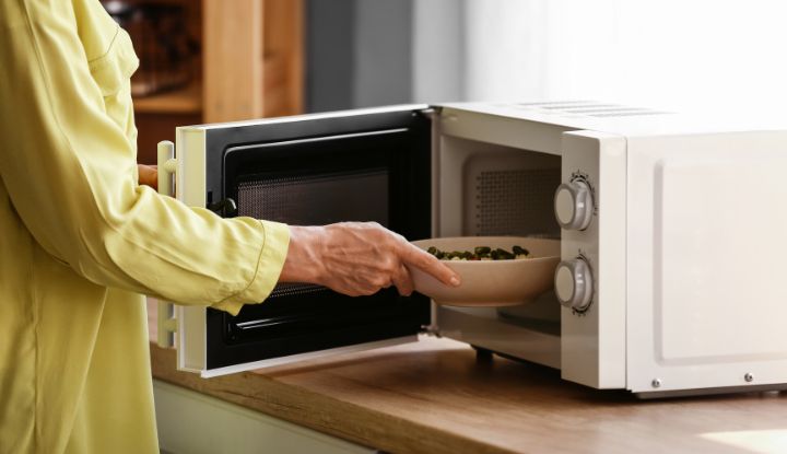 chauffer plat micro-ondes (2) Plat dans un micro ondes