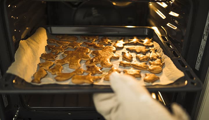 tester-four-fonctionne-cuisson-homogène Biscuits bien cuit grâce au four qui fonctionne bien